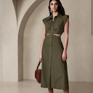 Banana Republic Yasmin Cut-Out Dress